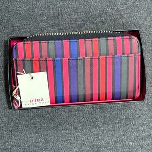 Trina Turk striped wallet